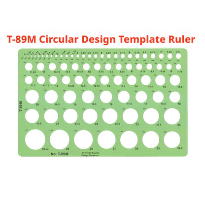 Jewelry Drawing Template, Gemstone Shape Stencil for Ring Design, Diamond Ruler, Jewelry Making Supply
