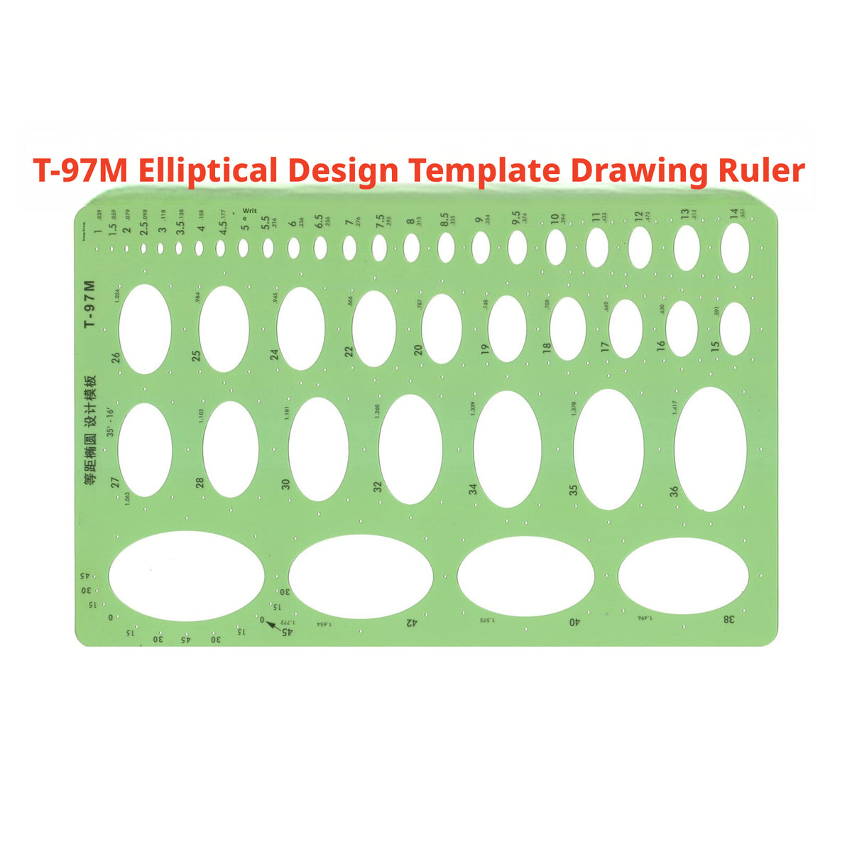 Jewelry Drawing Template, Gemstone Shape Stencil for Ring Design, Diamond Ruler, Jewelry Making Supply