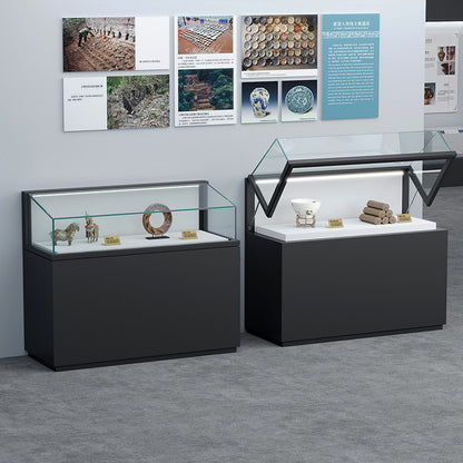 Lockable Display Case for Jewelry Store Glass Top Showcase Jewelry cabinet