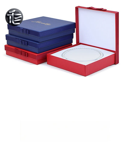 Pearl Necklace Gift Box Velvet Insert – Luxury Jewelry Packaging Case for Her