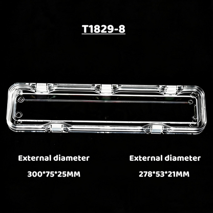3pcs Clear Acrylic Floating Display Box Film Suspension Case for Jewelry Watch Storage