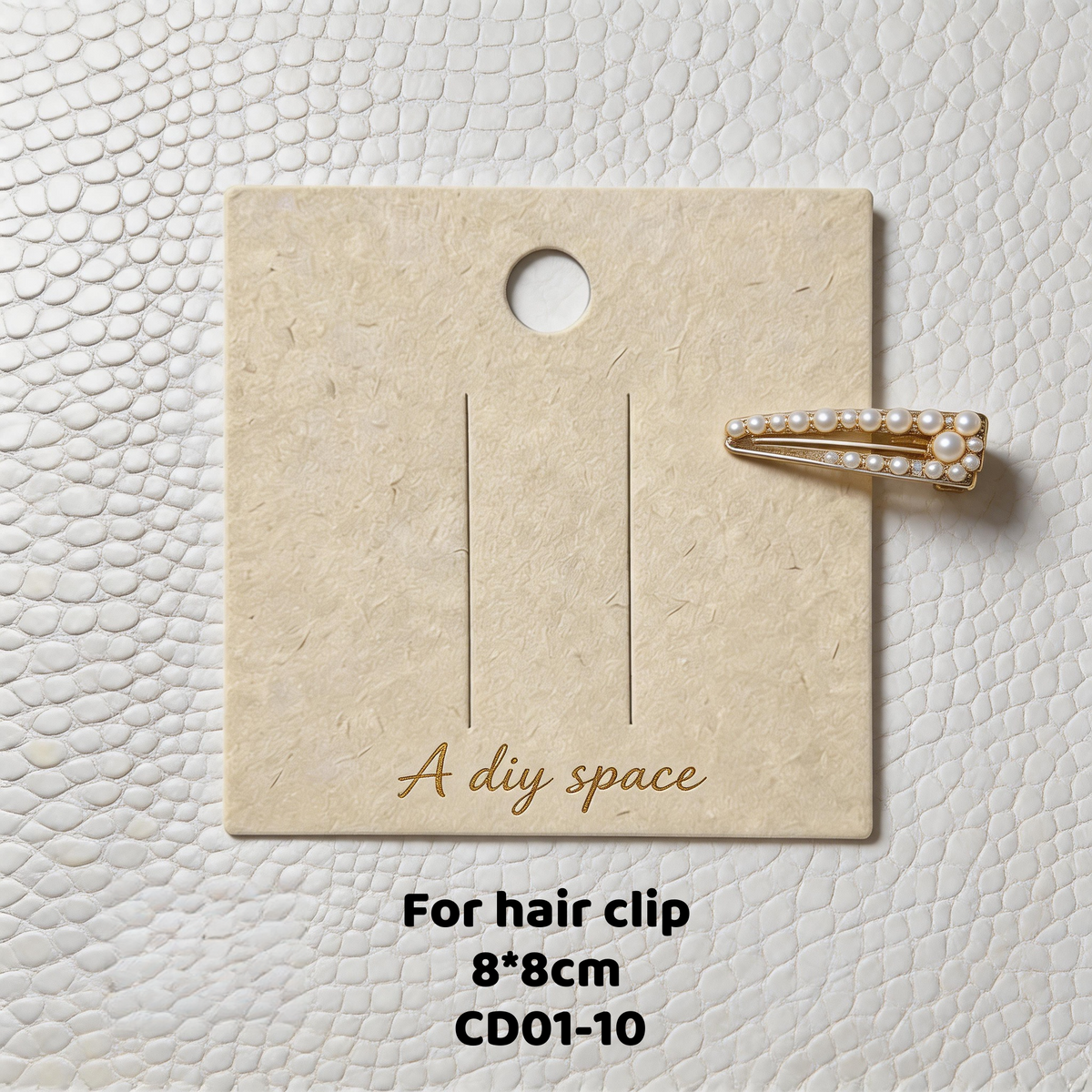 500pcs Eco Matte Jewelry Display Cards, Plant Fiber Paper, Custom Logo Packaging