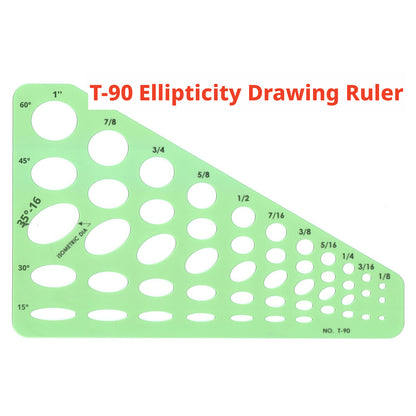 Jewelry Drawing Template, Gemstone Shape Stencil for Ring Design, Diamond Ruler, Jewelry Making Supply
