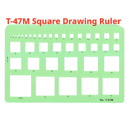 Jewelry Drawing Template, Gemstone Shape Stencil for Ring Design, Diamond Ruler, Jewelry Making Supply