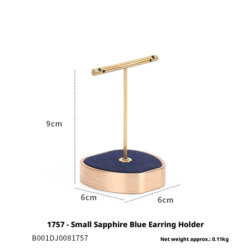 Metal Jewelry Display Stand - Rack for Necklace & Earring Organizer