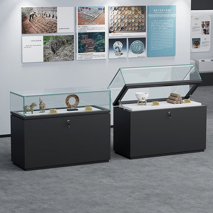 Lockable Display Case for Jewelry Store Glass Top Showcase Jewelry cabinet